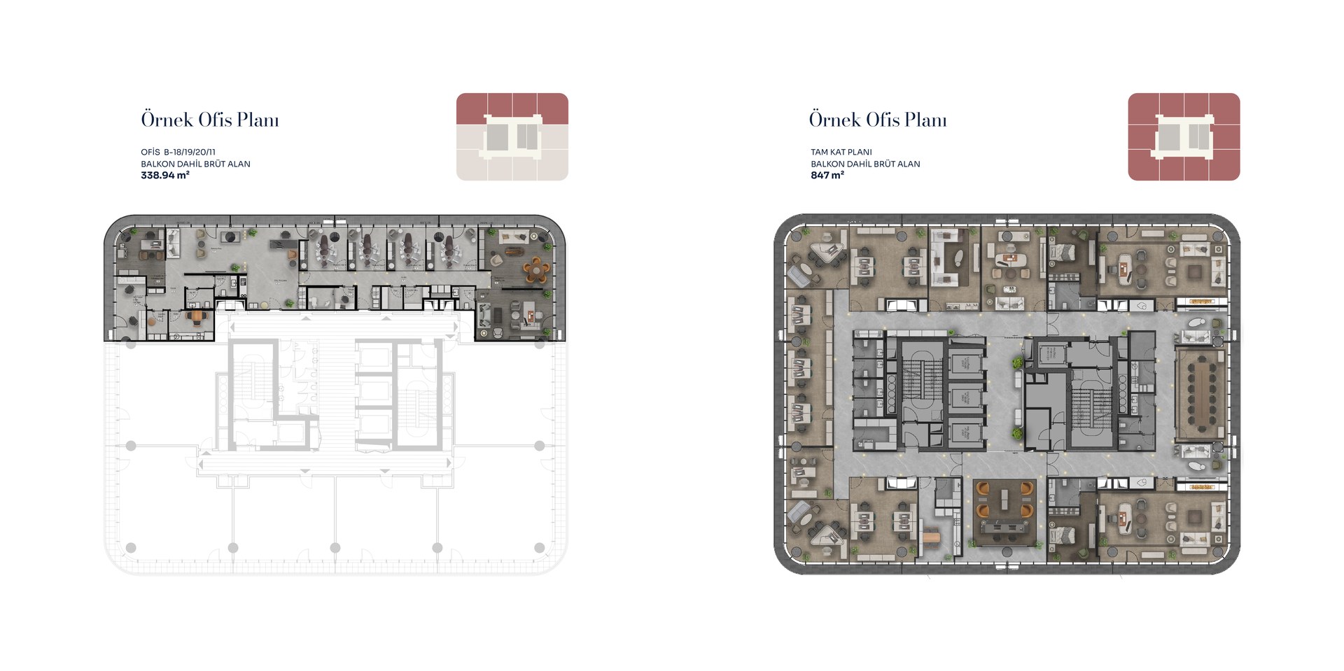 Örnek Ofis Planları I